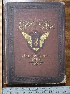 Beautiful Unique Old Book - Christ In Art